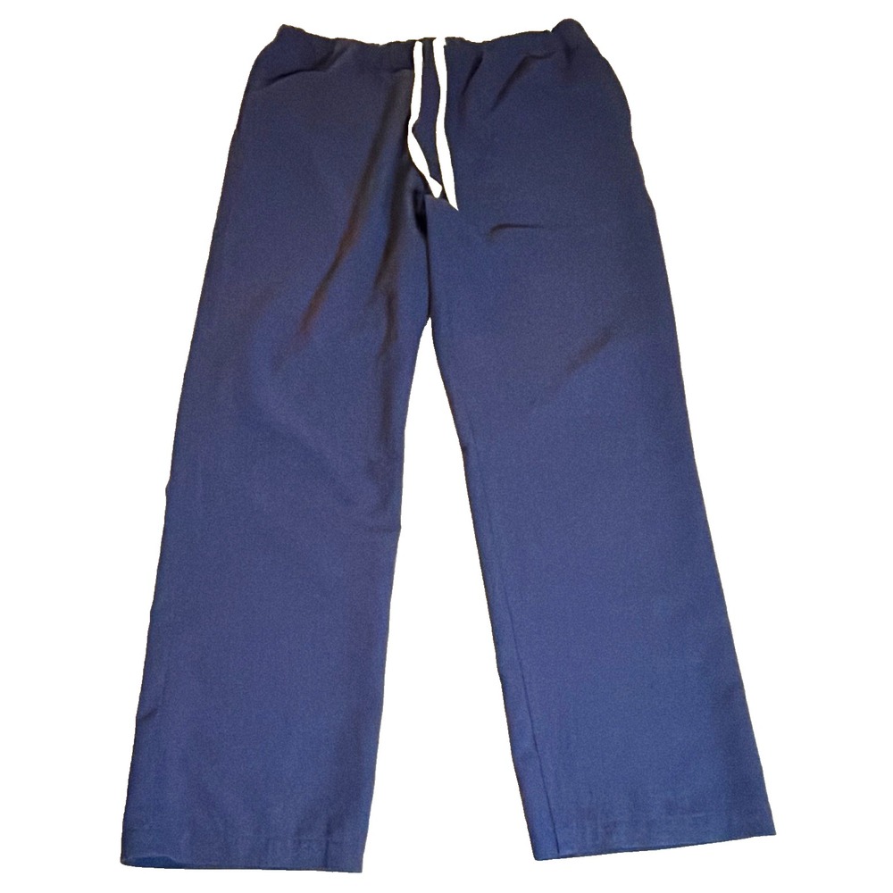 Figs Technical Collection Blue Men's Size M Solid Navy Pisco Scrub Pants FM4500